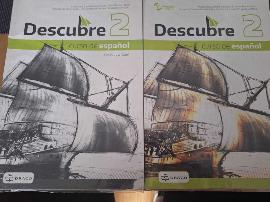 Podręcznik + ćwiczenia Descubre 2 hiszpański