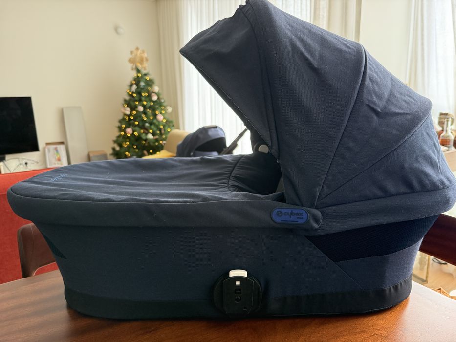 Alcofa S azul - para carrinho gazelle cybex