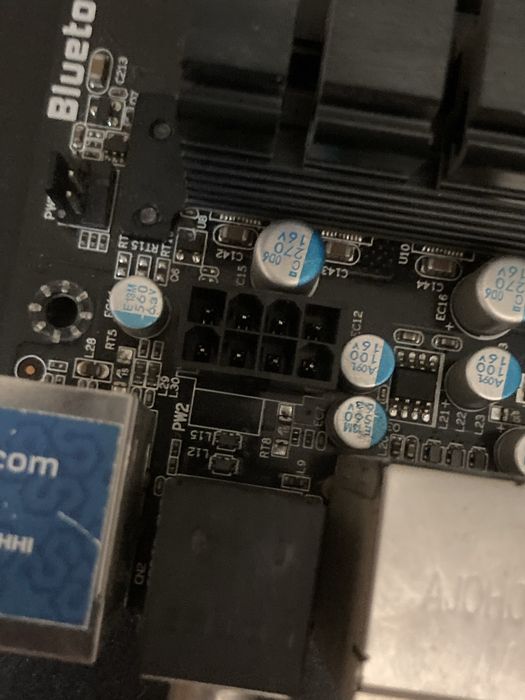 Комплект, мат плата sapphire p67, intel core i5 2400 6gb ram