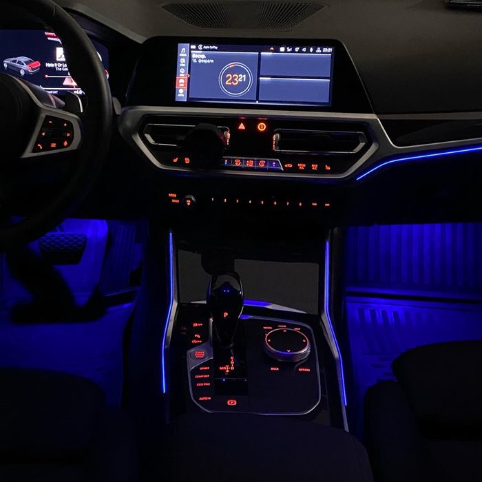 Ambient Light подсветка туннеля BMW G20/22/26/G42/G80/82 консолі салон