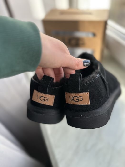 Ugg classic чорні , 25,5см устілка
