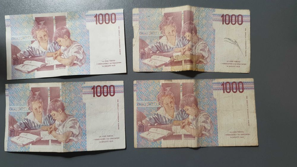 Notas antigas para venda (I)