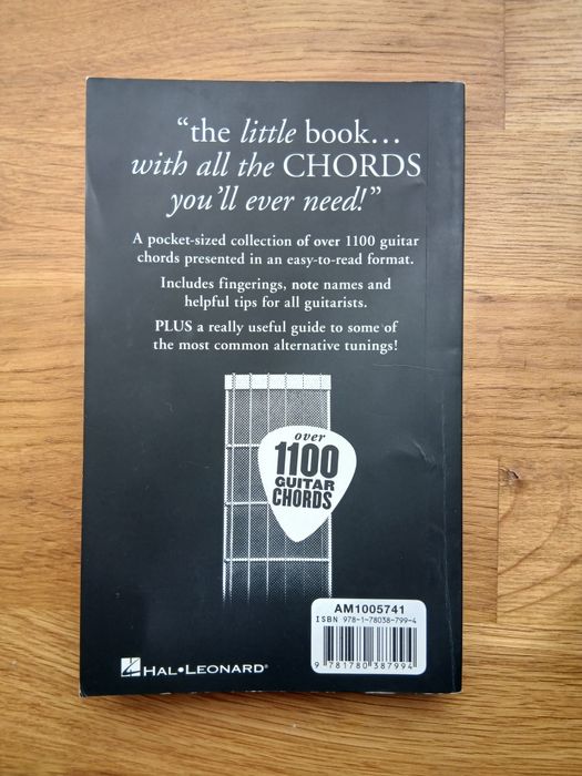 The little black book of chords