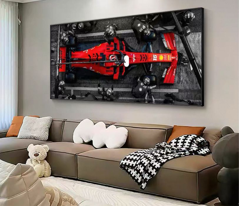 Poster Formula1, diversos tamanhos para parede ou emoldurar