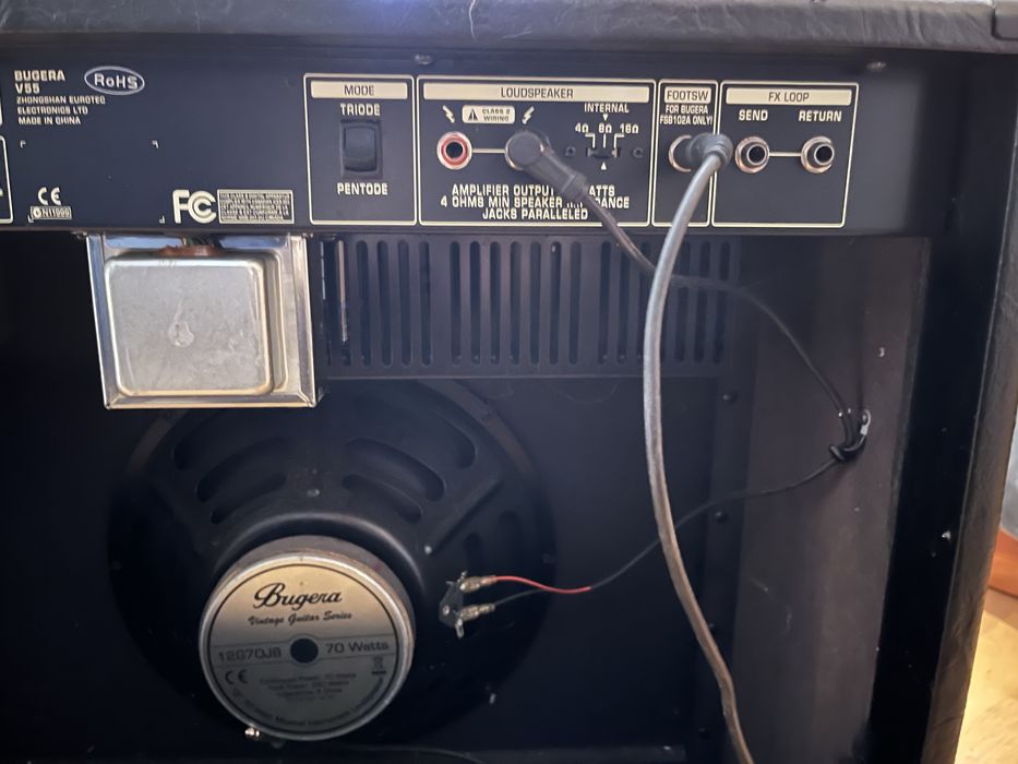 Amplificador a valvulas Buguera V55