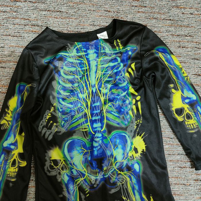 Strój przebranie szkielet. Halloween.