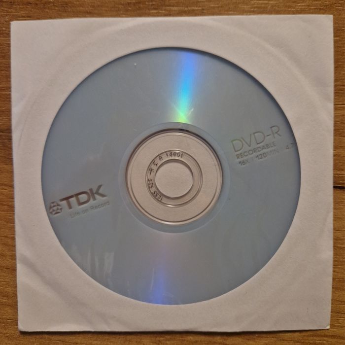 Płyty TDK DVD -R czyste 2 sztuki