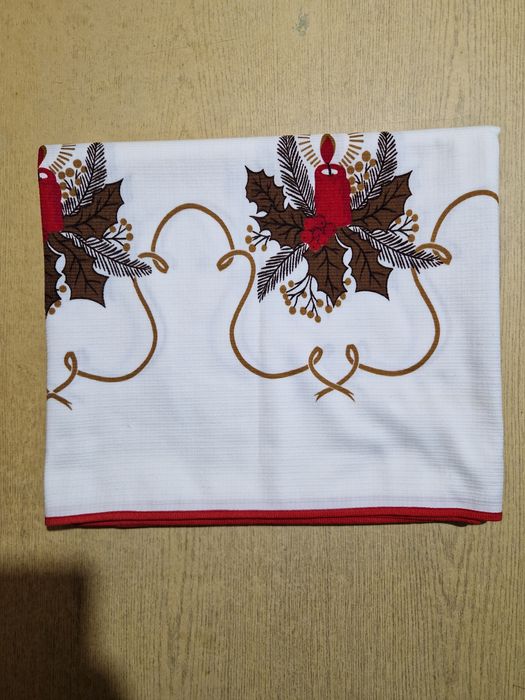 Obrus na Boże Narodzenie prostokątny