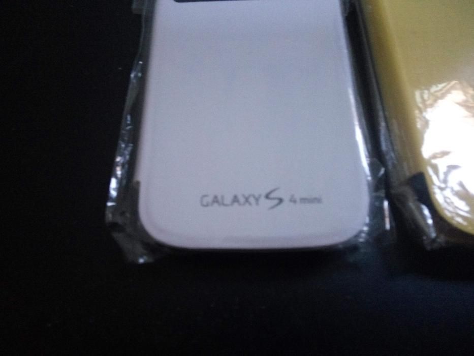 Capa samsung galaxy S4 Mini i9190 i9195 s-view em poliuretano