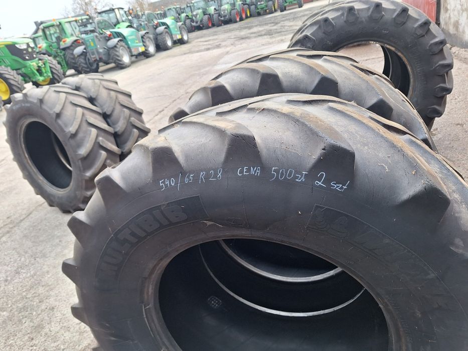 Sprzedam opony Continental Trelleborg 540/65R 30,Michelin  540/65R28, 540/65 R30 ,650 /65/R 42