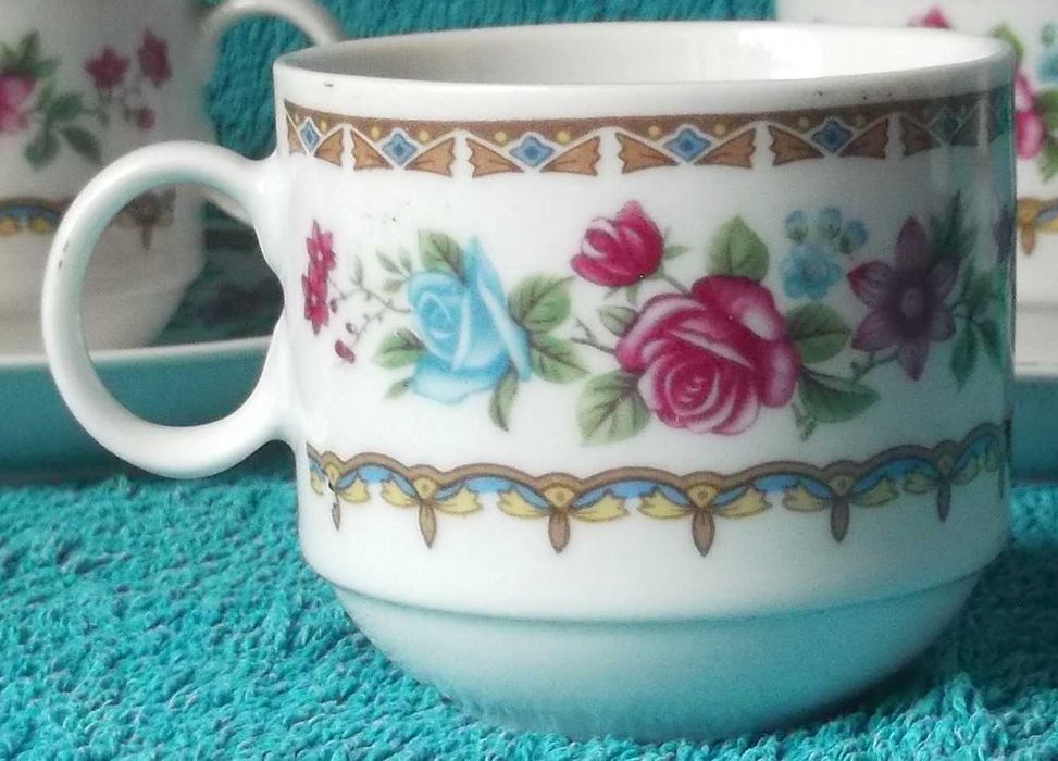 Porcelanowy zestaw do herbaty. Chiny