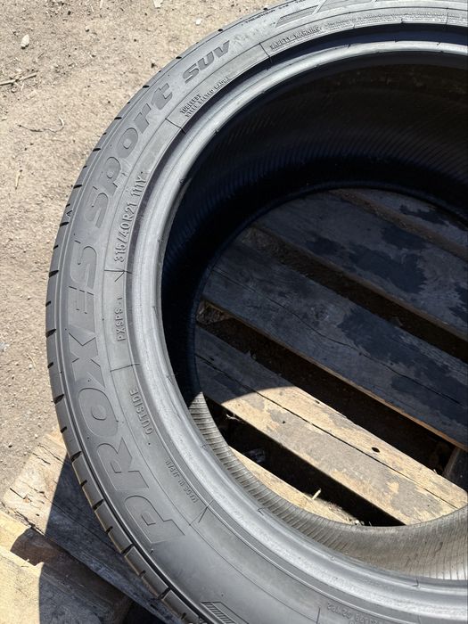 315/40 R21 Toyo Proxes Sport /2022рік/літо/2шт./Японія/