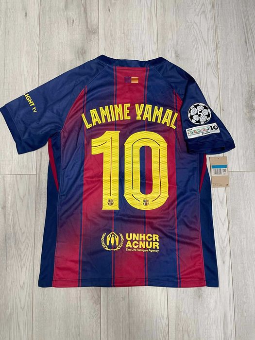 Koszulka Nike FC Barcelona Lamine Yamal 10 25/26 Champions League Domowa M