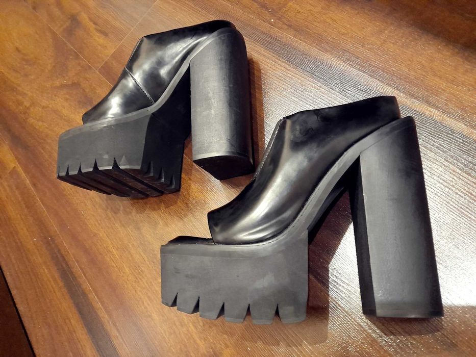 klapki na platformie Jeffrey Campbell Mori 37 UK5 platformy high heels