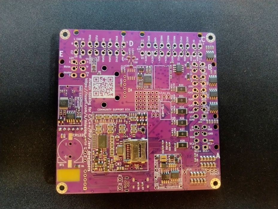 rusEFI uaEFI - Nowy sterownik Standalone - ECU