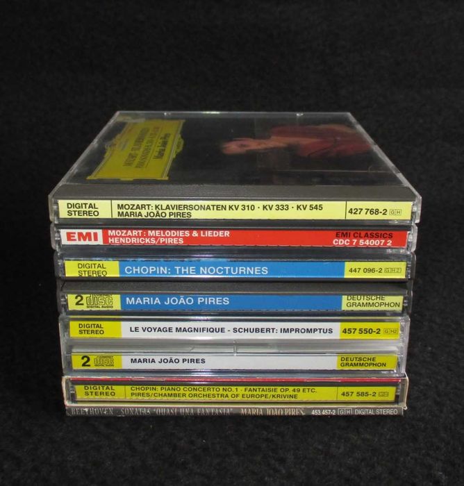 Colecção de CD's de Maria João Pires