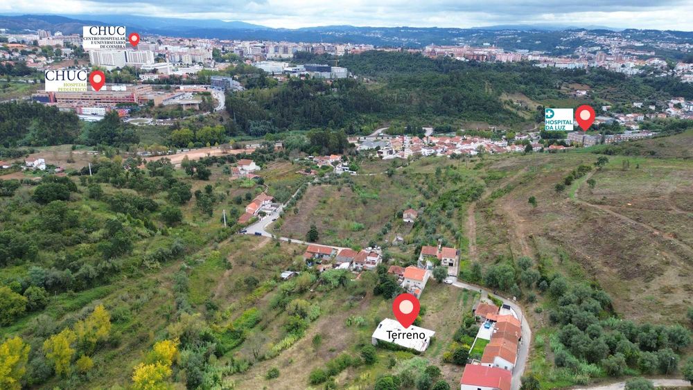 Terreno urbano na Quinta do Melo - Coimbra