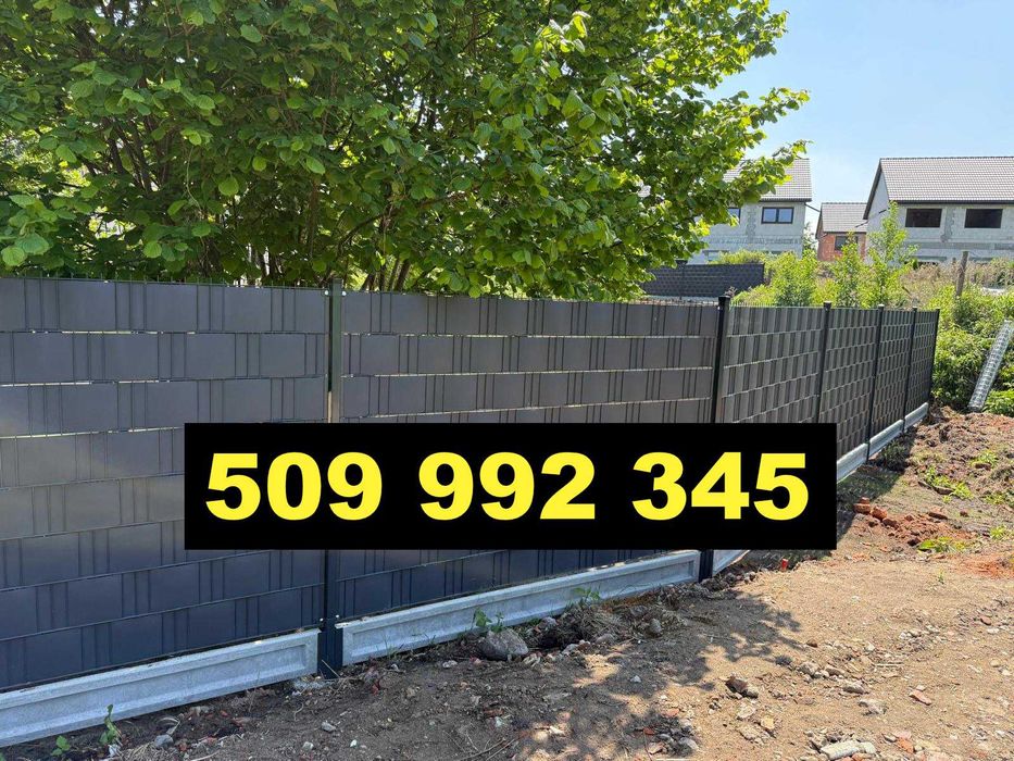 Ogrodzenie panelowe 3D Tanio - Dostawa Gratis - Różne kolory i wysokości - WROCŁAW I OKOLICE