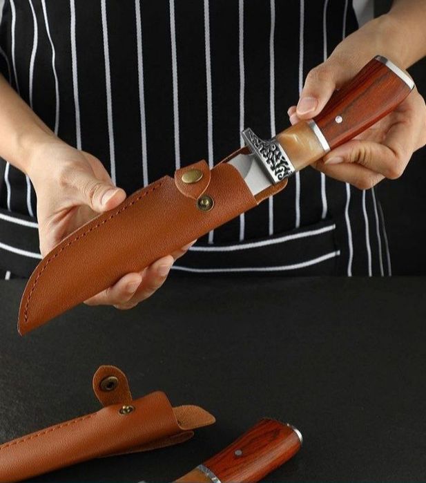 Нож кованый ручной работы