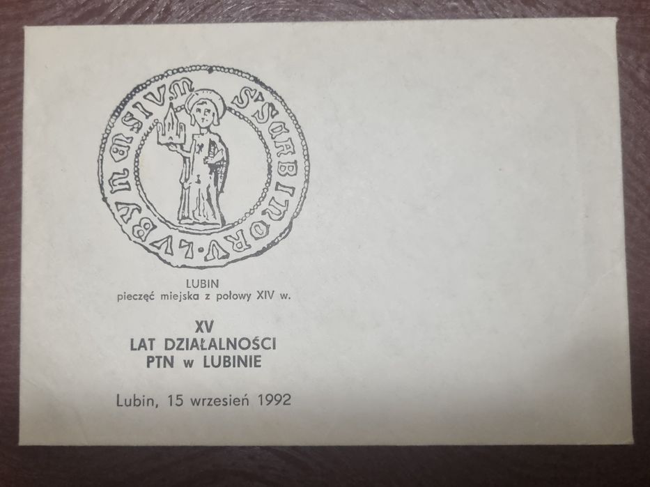 Zestaw banknotów PRL ze stemplami pamiątkowymi w oryginalnej kopercie