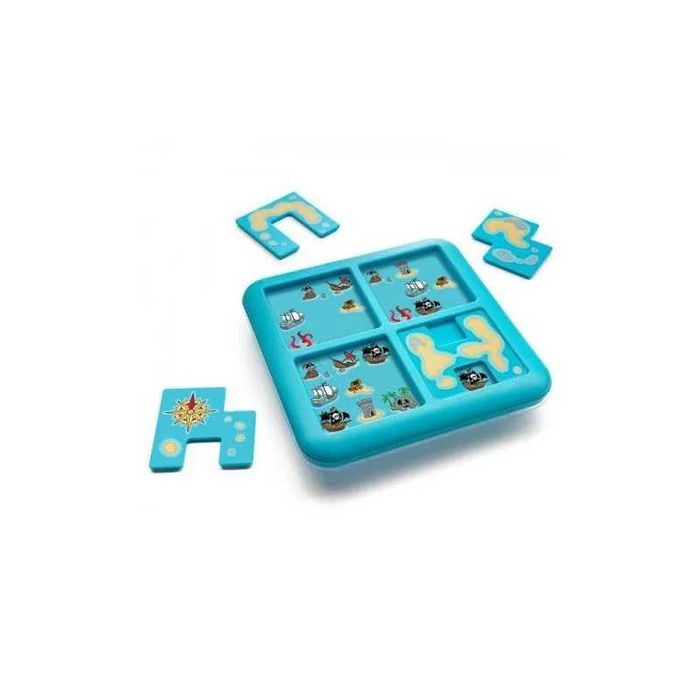 Jogo de Raciocínio Infantil – Tesouros Piratas, 6+ anos