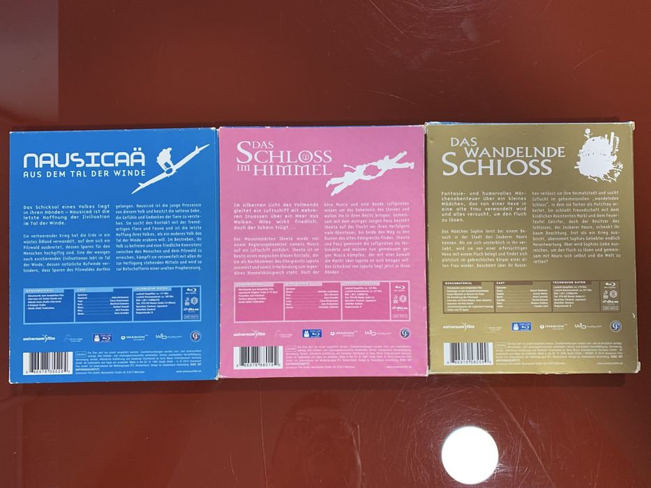 Pack estudios Ghibli