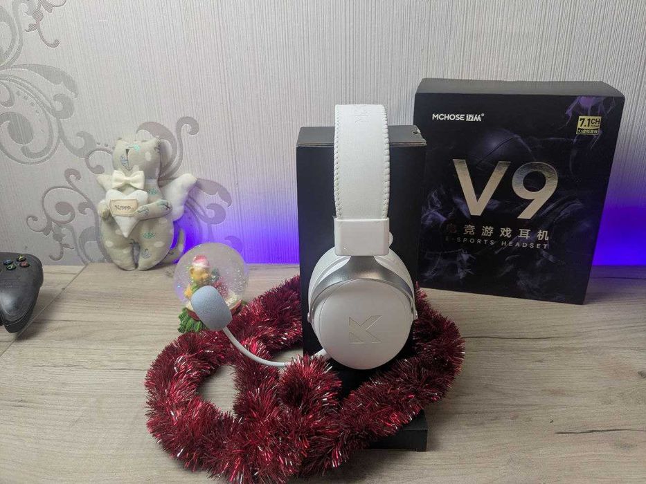 Нові MCHOSE V9 Pro навушники ігрові бездротові