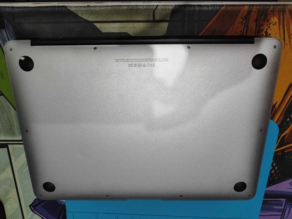 MacBook Air 2016 A1465 11.6-Polgadas Com Cabos, adaptadores e Case