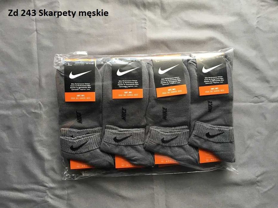 Skarpetki 12 par Adidas Nike 4F