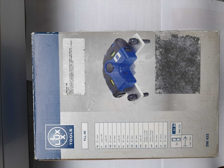 NOWY Laser Glazurniczy 90° LUX-TOOLS FLL-90