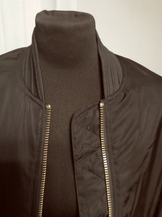 Kurtka damska czarna M krotka lekka bombier