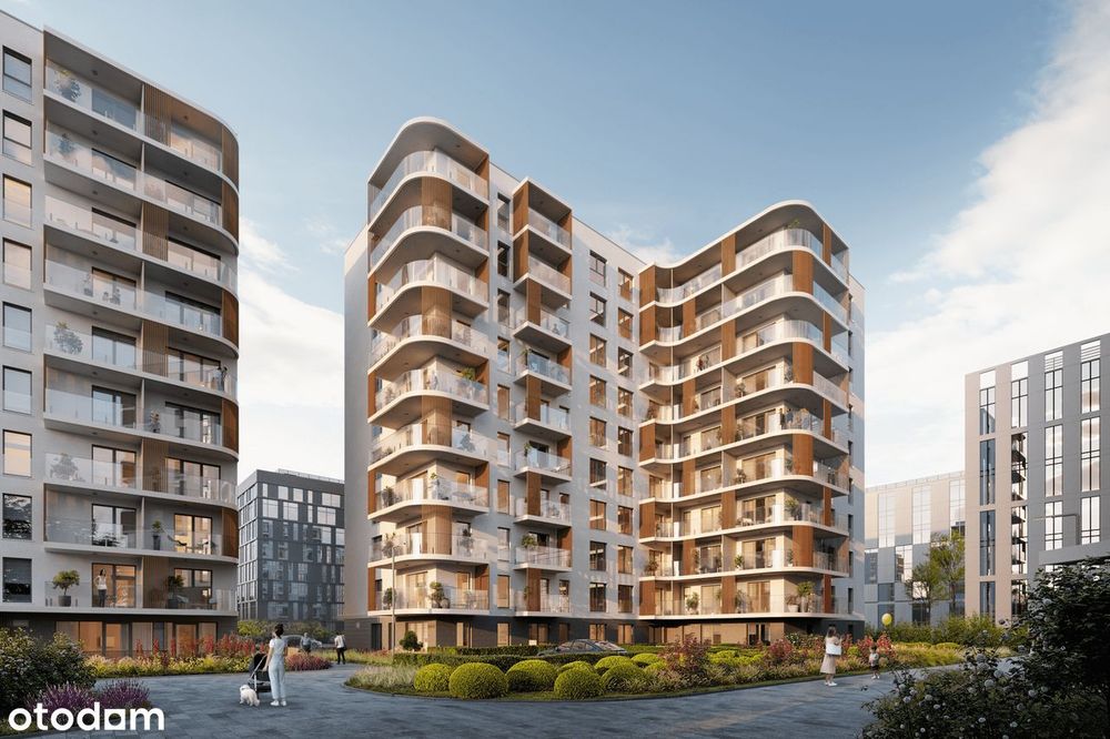 3-pokojowe mieszkanie 49m2 + loggia Bezpośrednio