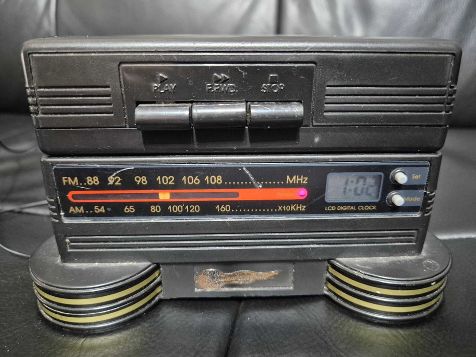 walkman radio budzik stacja dokująca PRL