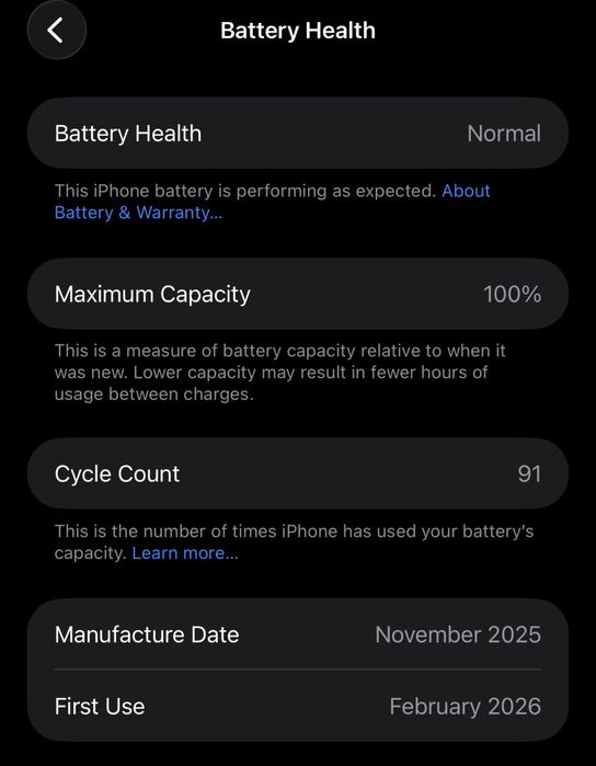 iPhone 17 pro max 256GB