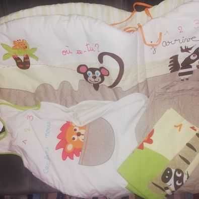 Conjunto cama de bebe
