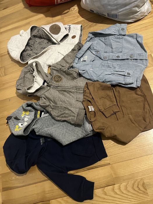 Paka bluz i kurtek 3-6miesiecy 62-68