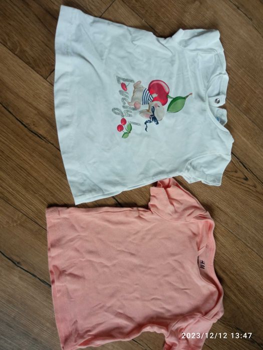 Koszulki niemowlece 74