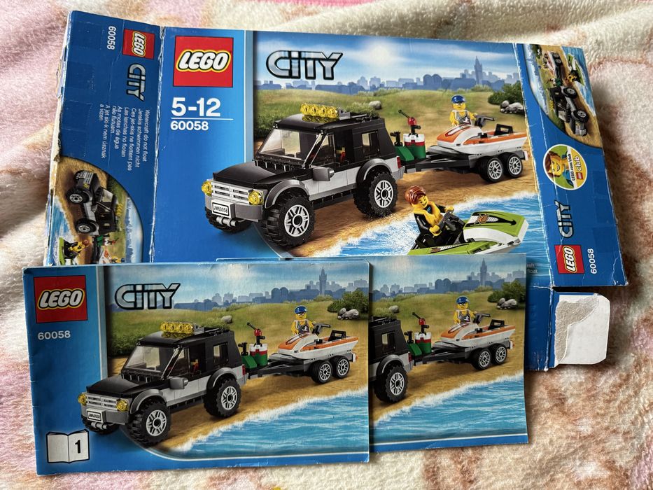Lego city 60058 (kompletne +pudelko i instrukcje)