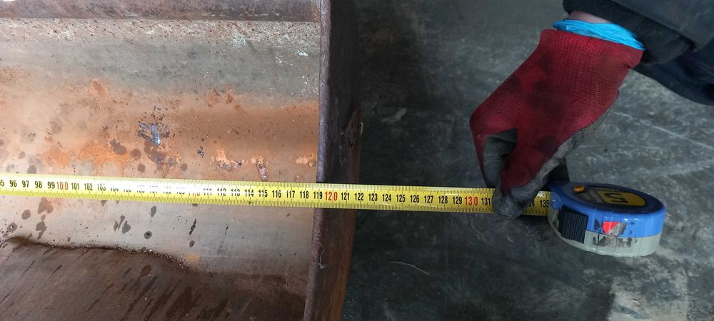 Łyżka skarpowa mocowanie ACB Morin M1 120cm skarpówka
