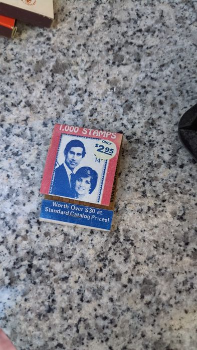 Stamps John F. Kennedy & Carlos e Princesa Diana 10€ CADA