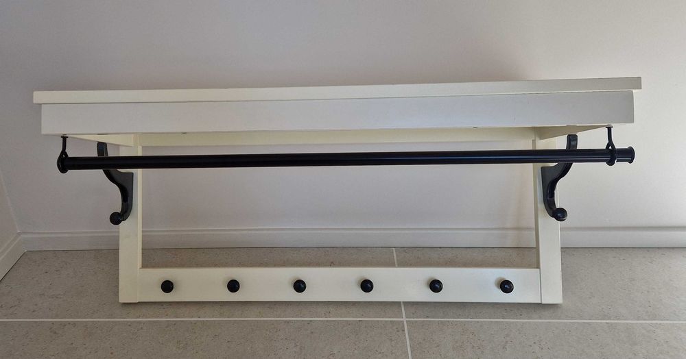 Wieszak-półka, ikea hemnes