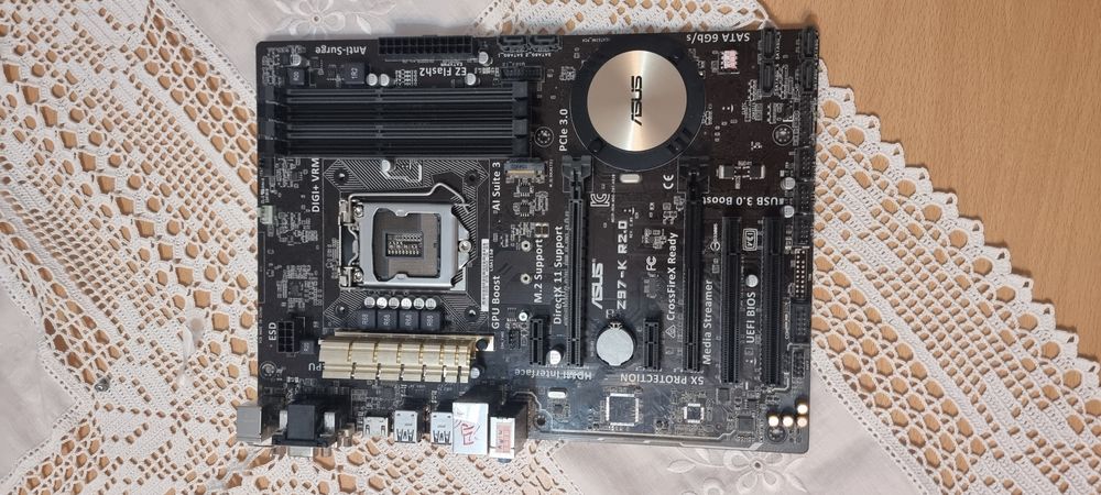 Motherboard asus z97-k r2.0 para peças64550508613635121