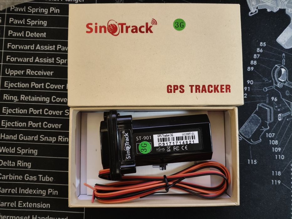 GPS трекер Sinotrack ST 901 для автомобиля скутера мотоцикла авто мото