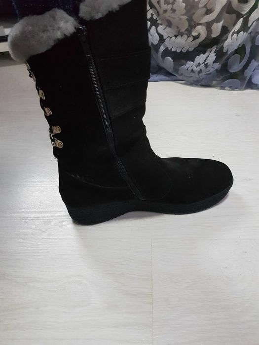 Сапоги женские брльшого размера на широкую ногу