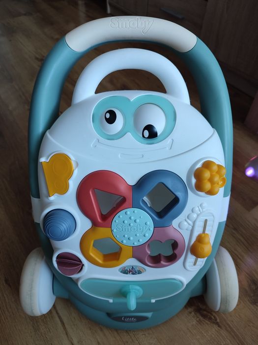 Smoby . Chodzik 3w1 . Pchacz interaktywny wòzek.