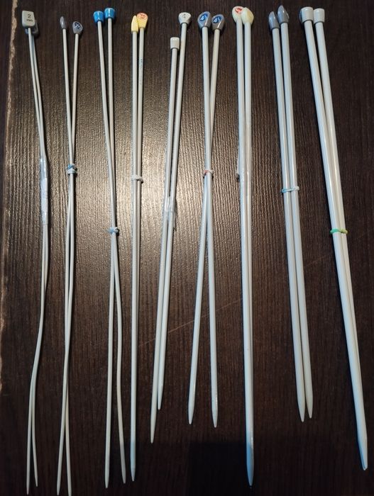 Druty do robienia z włóczki, do robótek ręcznych