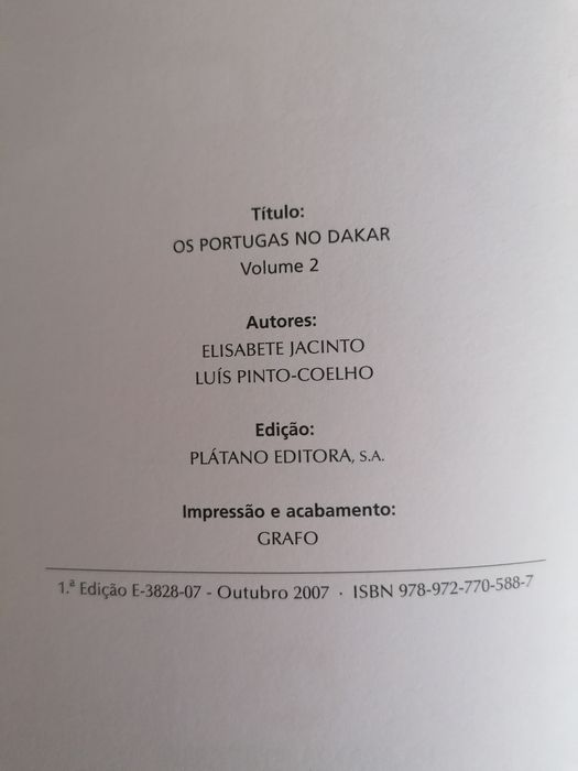 BD Os Portugas no Dakar I e II