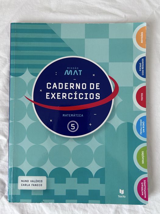 Missão Mat 5 - Caderno de Exercícios