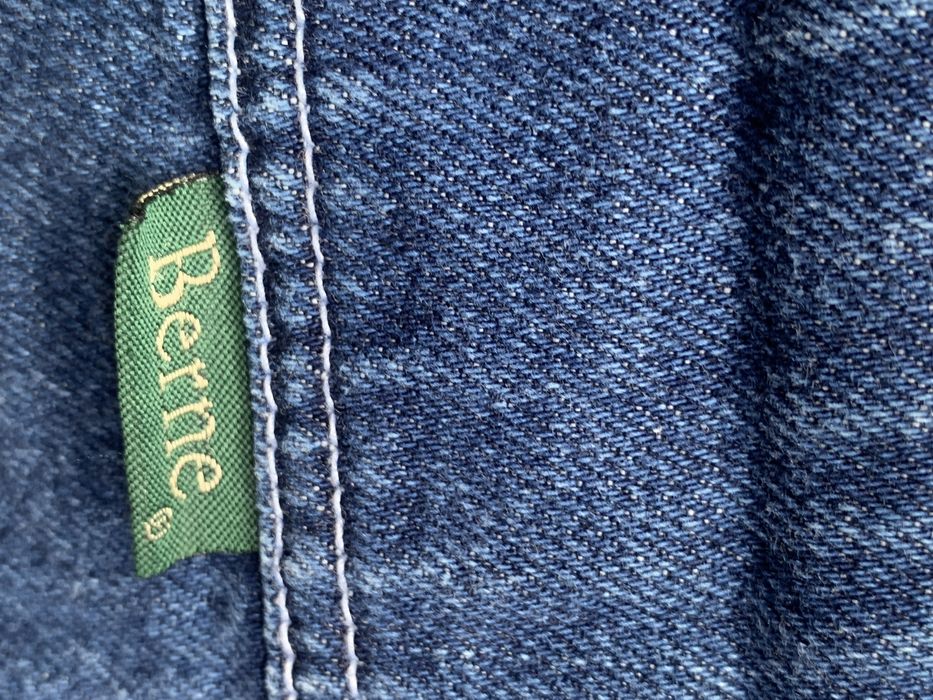 Berne Apparel комбинезон джинсовый мужской винтаж