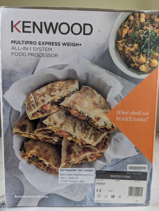NOVO - Processador KENWOOD Multipro Express Weigh + FDM71.960SS